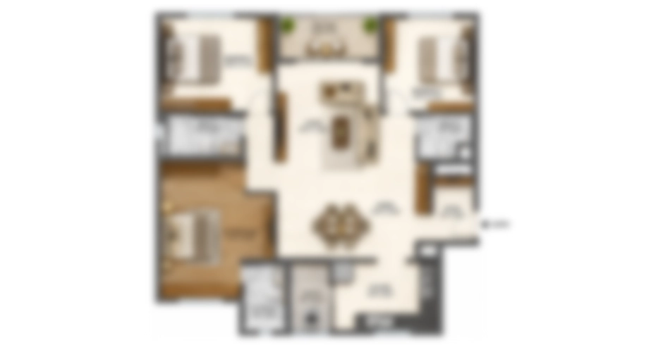 Majestic Pearl Mumbra Layout Plan